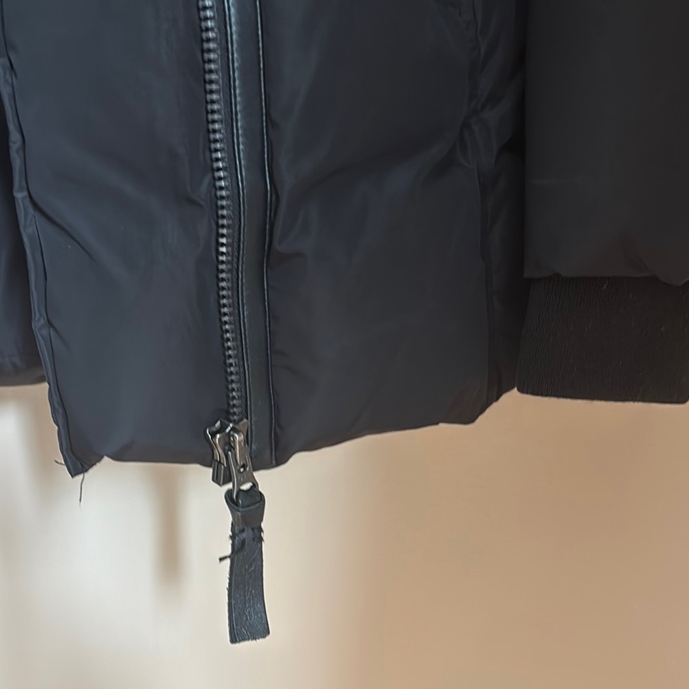 Mackage Women's Black Fur-Trimmed Jacket - Picture 5 of 14